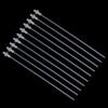 10 Pcs Artificial Insemination Rods Set Disposable Animal Breeding Tubes for Ideal for Goat Sheep Breeding Test