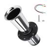 Horn Train Horn for Truck/Car Air Horn Chromes Plated Trumpet Super Loud 110dB for 12V Car Truck Motorbike Boats