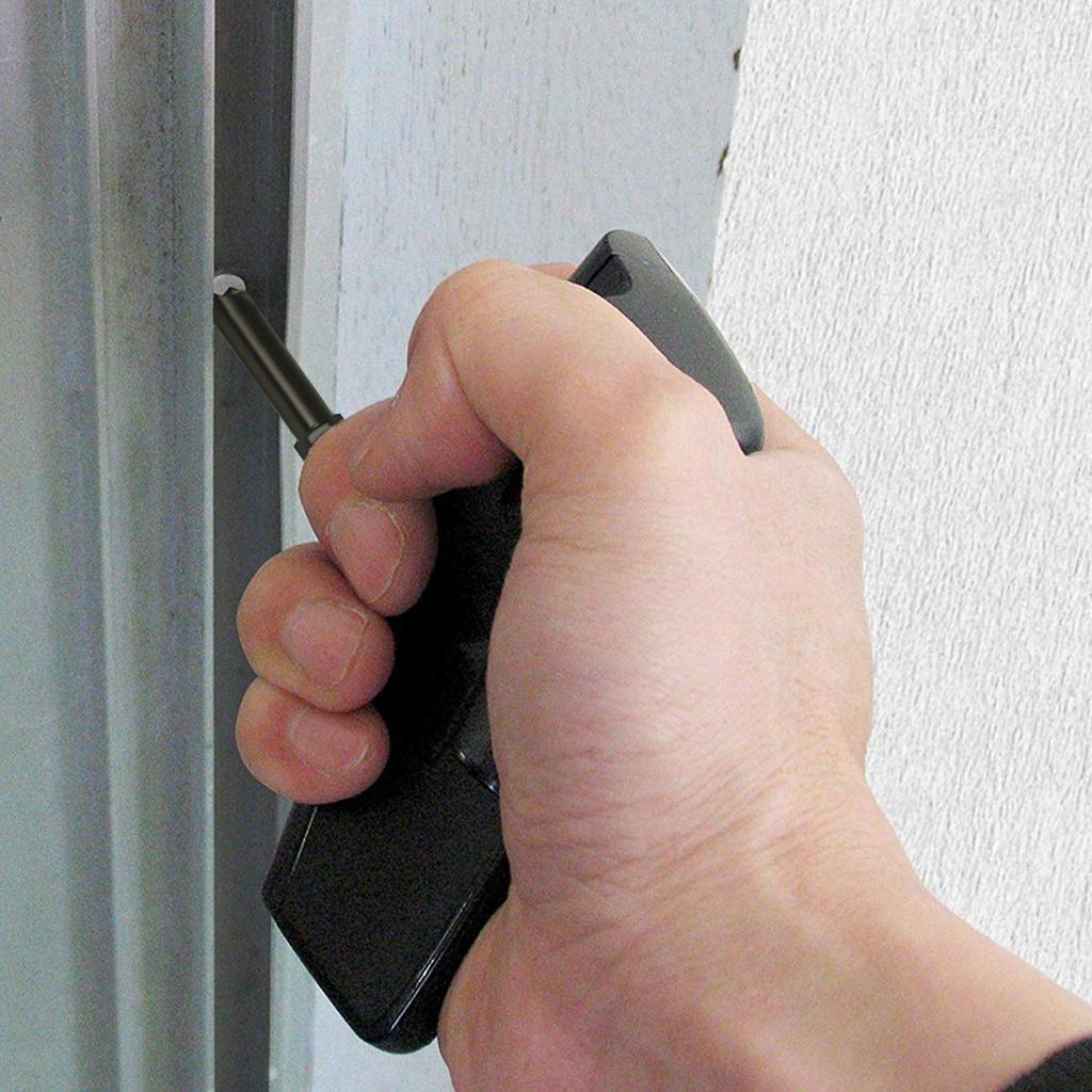 ENGINEER Screwsaurus Bazooka Screwdriver for Removing Flathead and Flathead Screws Stripped Phillips Head Screws Black [For (#2, 2.5-3mm Hex)] DBZ-55B