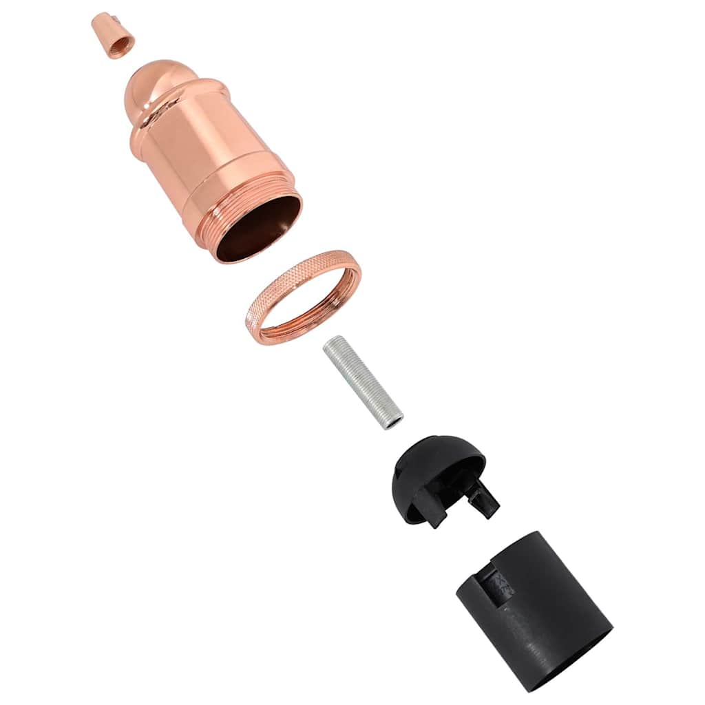 Lamp Holder Set 2 pcs Rose Gold E27