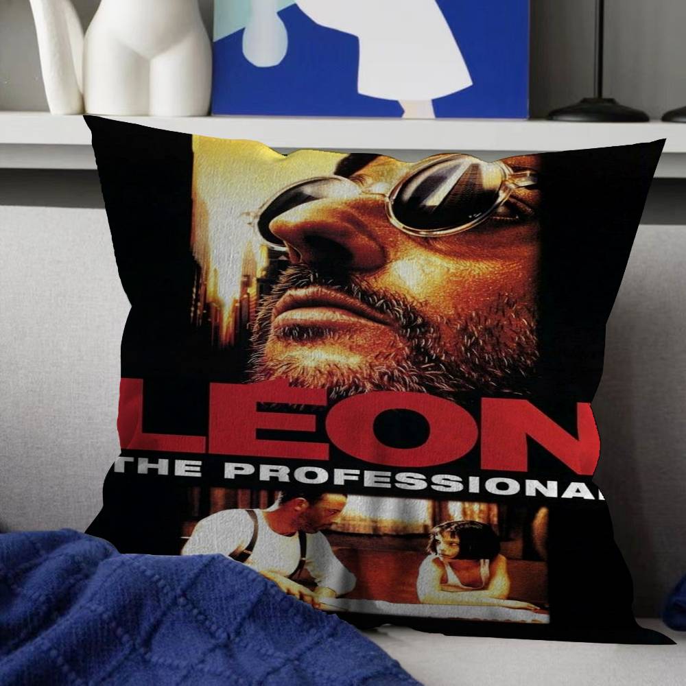 Leon Movie Cushion Cover Inches Farmhouse Decor Home Throw Pillow Covers for Couch Decorations