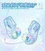 Flashlight Shoes | Snafe Children's Crystal Elsa Jelly Sandals for Summer Beach Treading, Anti slip Baby Head Shoes