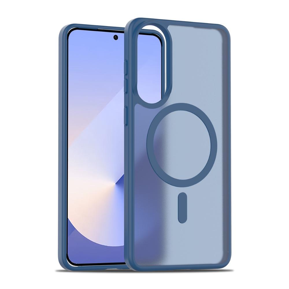 Тонкий чехол MagSafe для Samsung Galaxy S25 Edge S24 Plus Ultra A56 A36 A26 A16 5G TPU/PC Silky Smooth Touch Wireless Charge Противоударный чехол