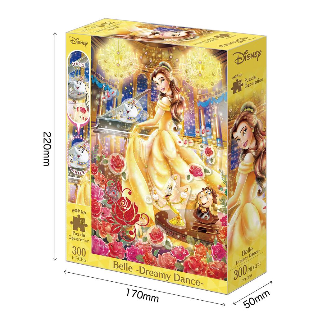 Epoch Пазл из 300 деталей Belle Puzzle Decoration x -Dreamy Dance- (Колокол - Мечтательный танец-) Неожиданно возникнуть (26 38см)
