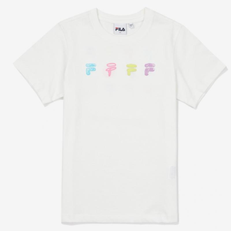 [fila Kids] Girls Smile Graphic   Shorts Set Up  Fk2fsf2201f Owh  q0zFk2fsf2201fOwh