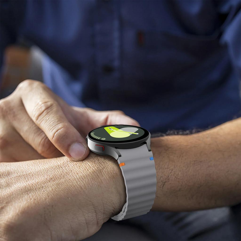 Оригинальный силиконовый ремешок для Samsung Galaxy Watch 7 FE 6 4 Classic 5 pro 44 мм 40 мм 43 мм 47 мм 45 мм браслет Galaxy Watch6 7 ремешок