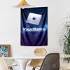 Roblox Custom Your Name Wall Decor Tapestry Art For Pet Memorial Birthdaywedding Party Backdrop Family Gift