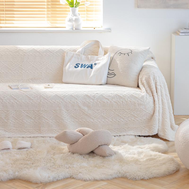 High-Grade Plush Xinyu Plush Sofa Towel Four Seasons Universal All-Inclusive Universal Cover Cover Living Room Cover Cloth