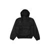 Outdoor Half-Zip Hooded Waterproof Jacket Men Outerwear Black CD7635-010