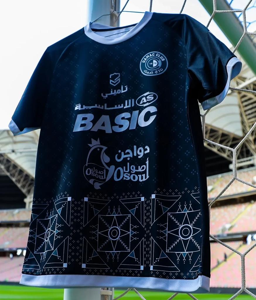 Футбольная футболка Damac FC на выезд Мужская Женская Спортивная Удобная Футболка Для Ежедневных Упражнений 3D Модная Футболка Футболка