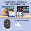 2.4G Wireless Mouse 2.4Ghz Gaming Mouse Optical Wireless Mouse Slim Mini Noiseless Mice 800/1200/1600 DPI For Macbook PC Laptops