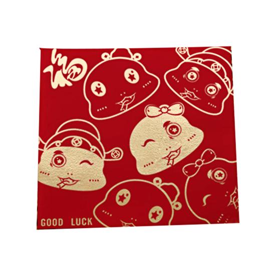 10 шт. 2025 новогодний красный конверт год Змеи счастливый денежный конверт зодиакальный узор змея бумажный конверт для денег подарок китайский новогодние принадлежности