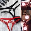 Женские стринги больших размеров, цветные, прозрачные, модные, регулируемые, сексуальные, чистая, ажурная, с Т-образной спинкой, ко Дню Святого Валентина
