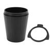 54mm Coffee Dosing Cup Aluminum Alloy Portafilter Dosing Mug for Coffee Maker Machine Black