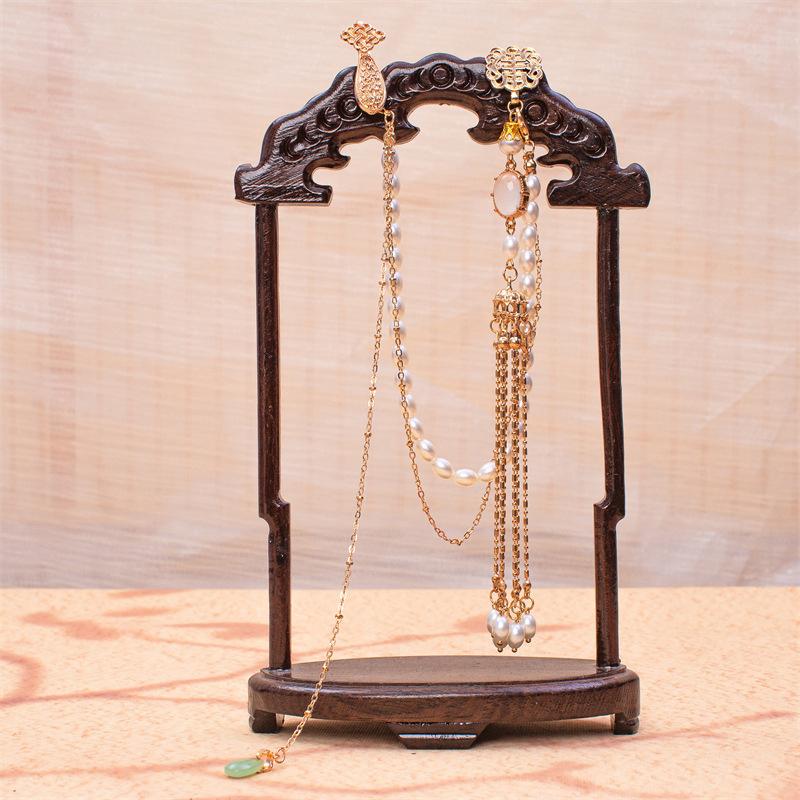 Имитация жемчуга Женское украшение Ханфу Ювелирные изделия Длинная подвеска-кисточка Аксессуары для ципао Сплав Ципао Прессованный лацкан