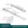 2PCS Side Mounting Drawer Slide Rail Full Extension Drawer Glides Drawer Runners  Kitchen Cupboard