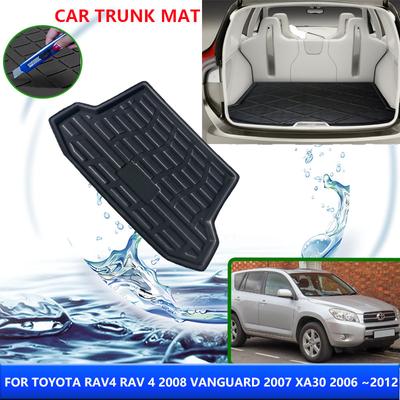 Для Toyota RAV4 RAV 4 2008 Vanguard 2007 XA30 2006~2012 2009 Задний багажник Поддон для багажника Коврик для пола Автомобильные аксессуары