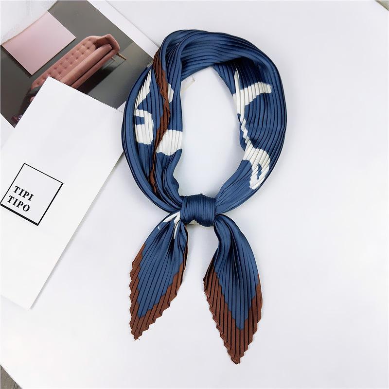 Модный декоративный шарф, повязка для волос, резинка для волос 70, маленький квадратный шарф, шелковый шарф, женский весенне-осенний универсальный маленький шарф, профессиональный шарф