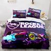 Комплект постельного белья Rocket League Покрывало для односпальной кровати Twin Full Queen King Size Car Комплект постельного белья Rocket League для мальчиков Пододеяльник