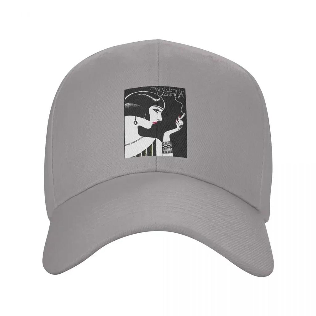 WALDORF ASTORIA Vintage Hotel Advertising Print Baseball Cap Sun Cap Trucker Hat Sun Hat Hats Woman Mens