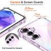 Чехол для Samsung Galaxy A55 5G A 55, прозрачный чехол для телефона с усиленными углами, бампером, тонкий противоударный гибкий чехол из ТПУ, прозрачный