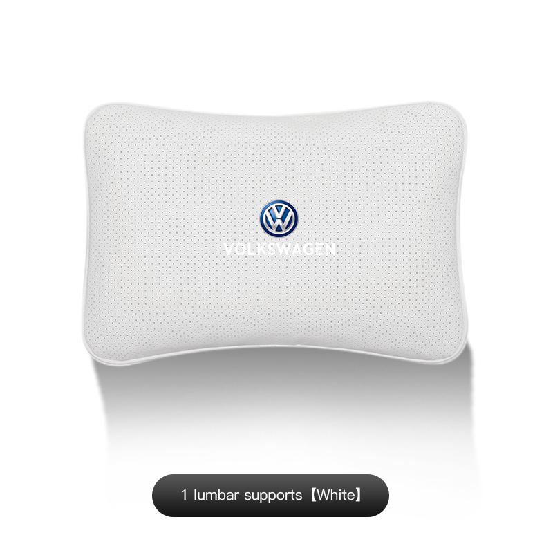 Car Neck Pillow Seat Headrest Automatic Memory Cotton Protective Pad For VW Golf T‑Roc Tiguan Polo Passat T‑Cross Taigo ID.4 Ae8