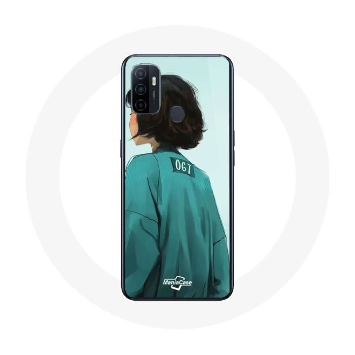 Oppo A53 Case Squid Game Kang Sae Byeok Number 067 Art