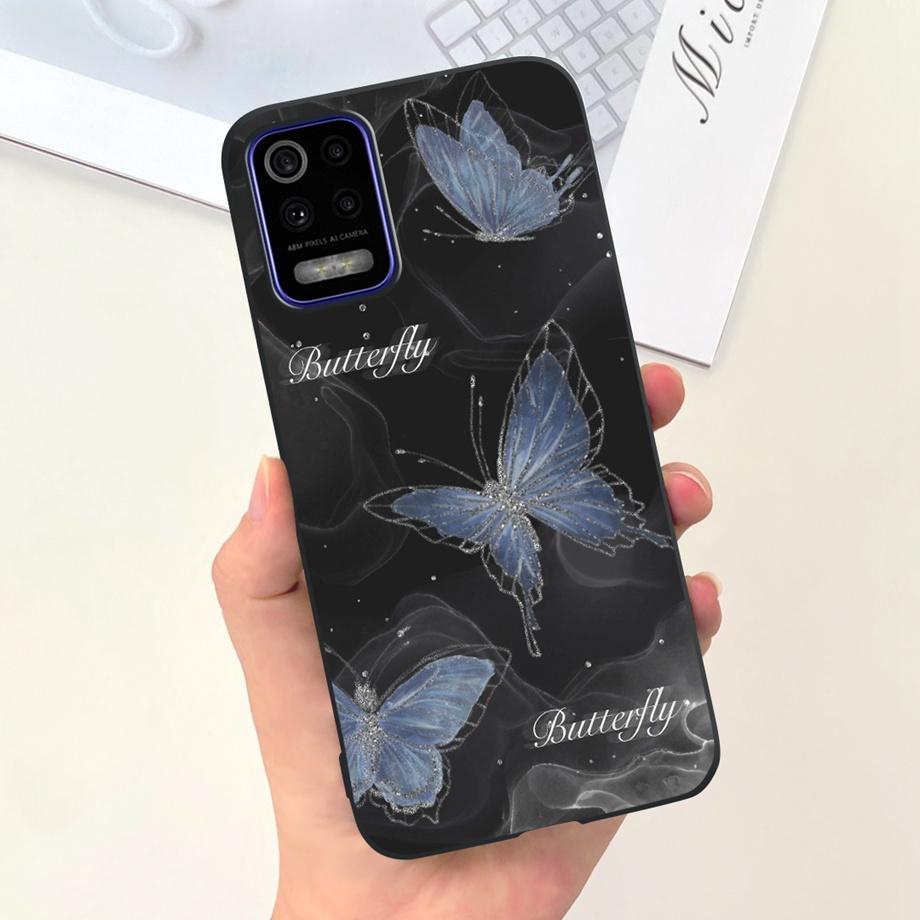 Чехол для телефона LG K52 Q52 2020, мягкий матовый силиконовый чехол для LGK52 LGQ52 2020, чехол в готическом стиле, мультяшная задняя крышка, милый узор