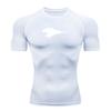 Men's Quick Dry Compression Workout T-Shirt, Breathable Pant