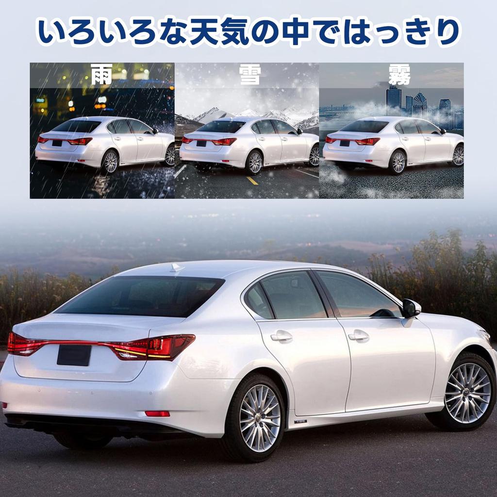 HCMOTIONZ Задние фонари для Lexus GS 250 300h 350 F 450h Модель 4-го поколения Дневные ходовые огни с анимацией при включении, динамичными поворотниками и задним ходом