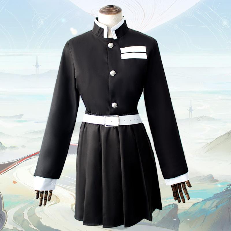 Аниме Косплей Костюм Demon Slayer Cos Chestnut Flower Fall Chanahu Одежда Ghost Slaying Team Uniform Chanahu Косплей Одежда