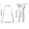 Premium 1pcs/3pcs Metal Tongue Scraper Cleaner for Adults & Kids, Portable Stainless Steel Tongue Scrapers Brushes for Removing