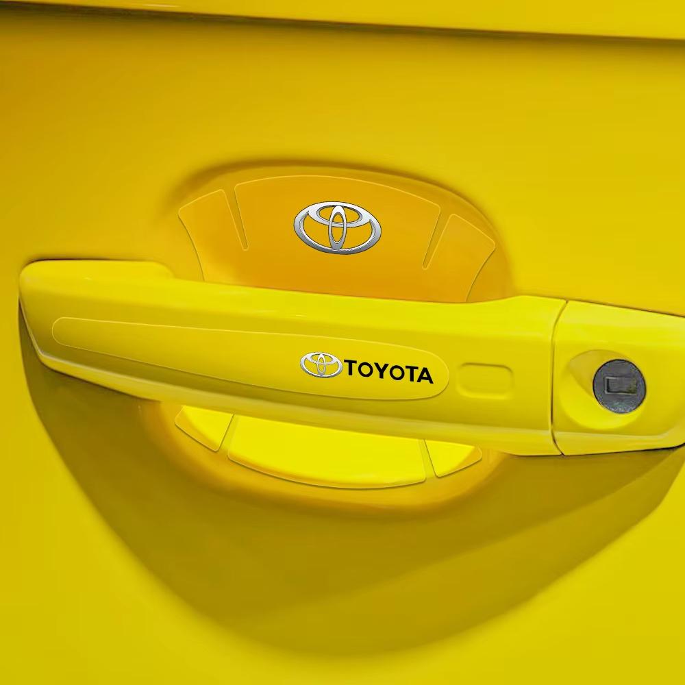 Для Toyota XV10 3D Форма Прозрачная Накладка на Ручку Двери Защита от Царапин Наклейка для Toyota