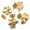 10pcs Stainless Steel Earrings Posts Ear Studs Star Flower Dangle Earrings Base for Earring Jewelry Making DIY Accessories