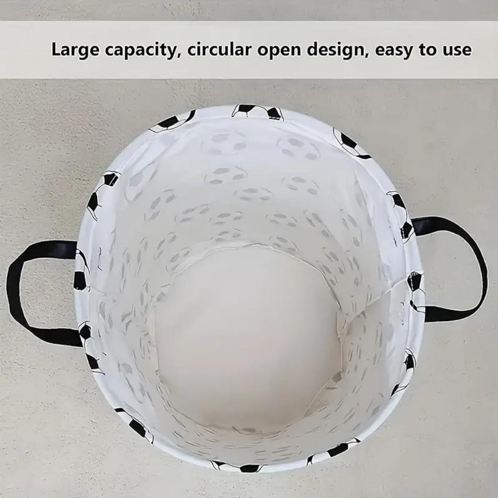Foldable Laundry Basket With Handles Toy Storage Bucket Dirty Clothes Basket Laundry Room