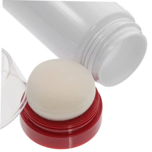 Контейнер для детской присыпки ERINGOGO для путешествий, Портативная бутылочка с пуховкой, Удобен для смены подгузников и путешествий, Также отлично подходит для хранения талька