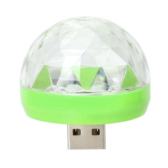 Портативная мини-USB-светильник для дискотеки, высокая яркость, компактный размер, Plug-and-Play RGB светодиодный светильник для вечеринок, USB-лампа для дискотеки, украшение