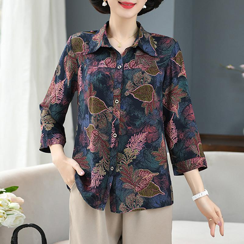 Элегантные женские топы, летние повседневные рубашки больших размеров с длинными рукавами