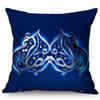 Исламский Курбан-байрам Рамадан Декор дивана Наволочка для декоративной подушки Мусульманские Карим Луна Поздравления Текст Символы Хлопок Лен Чехол на автомобильную подушку