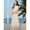 Annaikou Elegant French Bling A-Line Dress