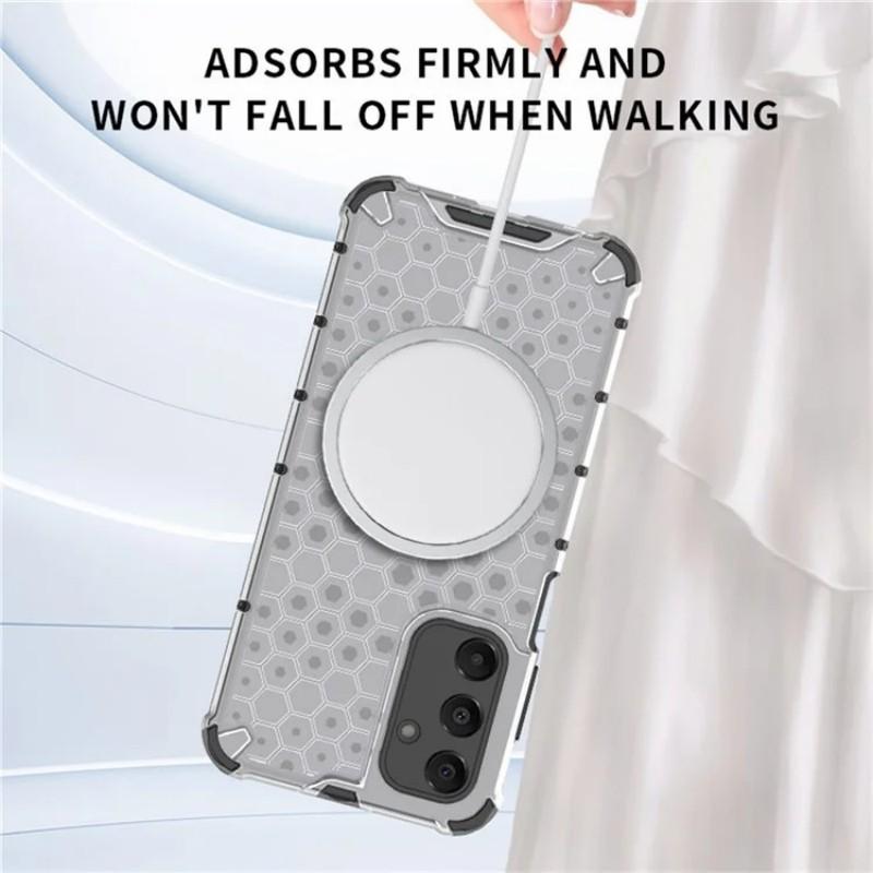 For Samsung Galaxy A16 4G/Galaxy A16 5G Case Compatible with MagSafe WANLONFENG FC Series TPU+PC Phone Cover with Tempered Glass