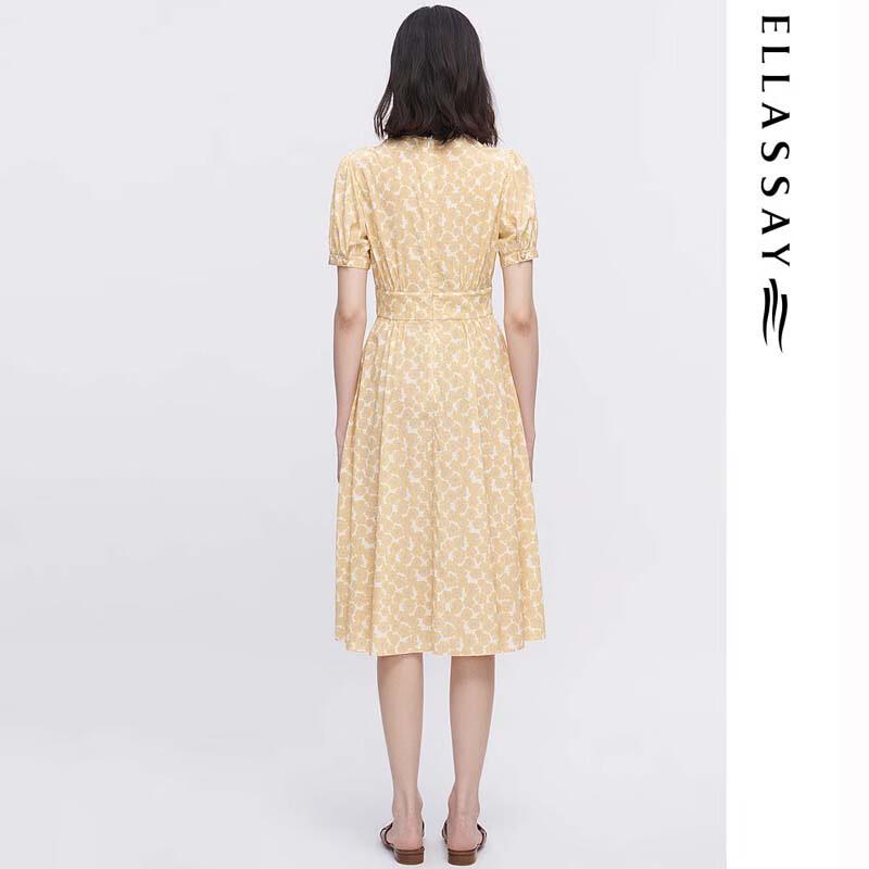 ELLASSAY Женское миди-платье для чаепития в саду