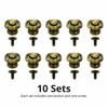 10pcs Matte D Ring Rotatable Stud Rivets Screws Fashion Stud Screw Kit  Wallet