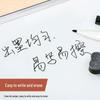 Стираемый двусторонний маркер для белой доски Jin Wannian G-0601, тонкий и широкий наконечники, на водной основе, идеально подходит для учителей, офисов, совещаний