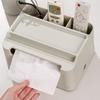 Коробка для салфеток Держатель для салфеток с дистанционным управлением Настольный органайзер для офиса Многофункциональный контейнер для хранения мелочей Домашний
