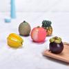 Миниатюрные фигурки, имитация личи, клубники, фруктов, микроландшафтные украшения для украшения дома, аксессуары для декора стола