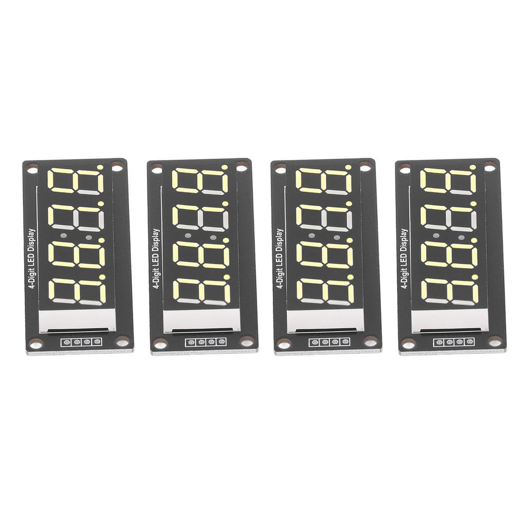 4 Set 4 Digit Digital Tube LED Display Board 7 Segments Clock Module TM1637 0.56in