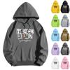 Sweatshirts For Teen Girls Long Sleeve Letter Print Casual Graphic Hoodies Drawstring Pullover Cute Oversized Hoodie