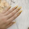 Copper Five Finger Nail Ring Exaggerated Style Nail Ring Set European and American Style