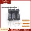 Алюминиевый электролитический конденсатор CAPXON Fengbin 35V 2200uF 16x25mm для аудиофильтрации